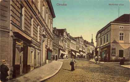 Siroka street before 1911