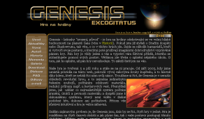 Genesis - hra typu Dračí doupě vytvořená chrudimským týmem.