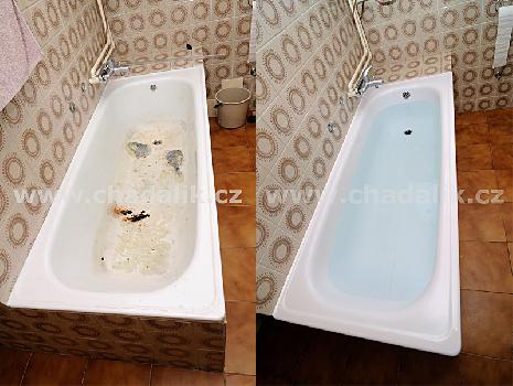 Renovace vany akryl�tovou vlo�kou 